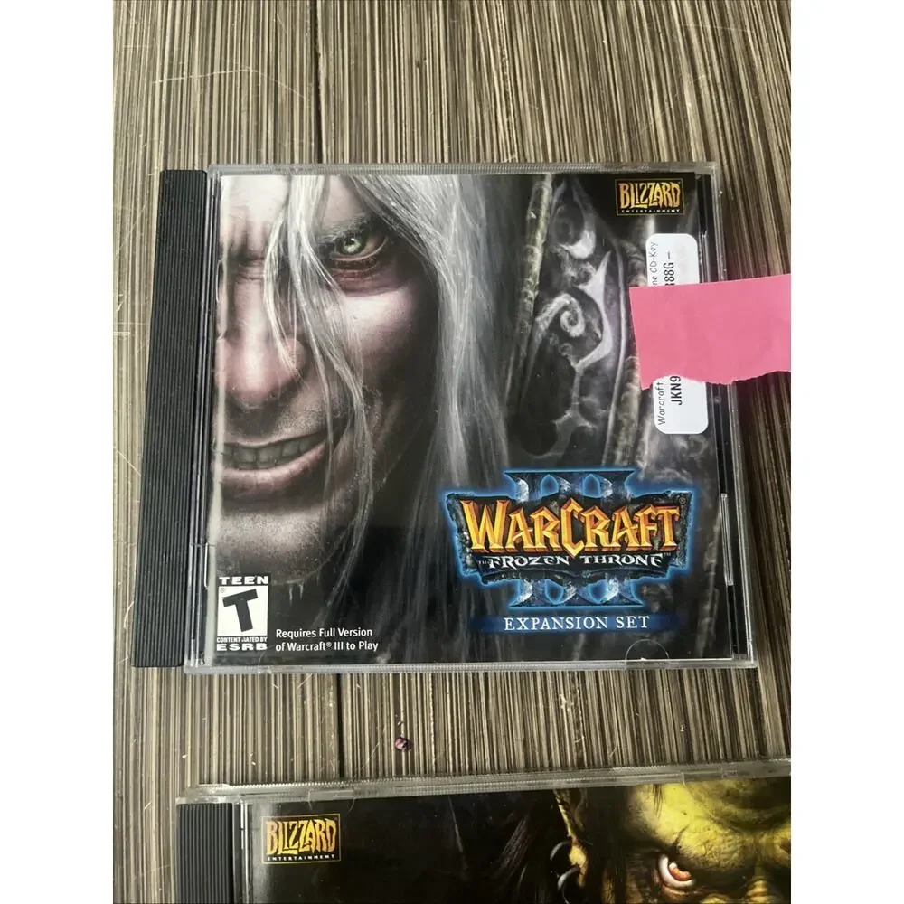 Warcraft III Battle Chest, Reign Of Chaos, Frozen Expansion (PC CD-ROM, 2003)